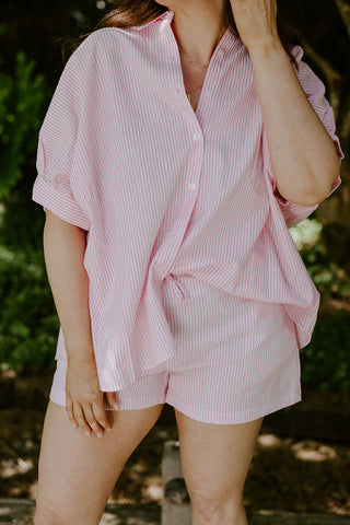 Embroidered Long Sleeve Shirt - Yellow