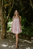 Striped Sun Dress - Pink