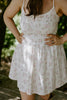 Floral Print Mini Dress - Pink