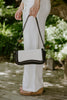 Canvas Shoulder Bag - Black