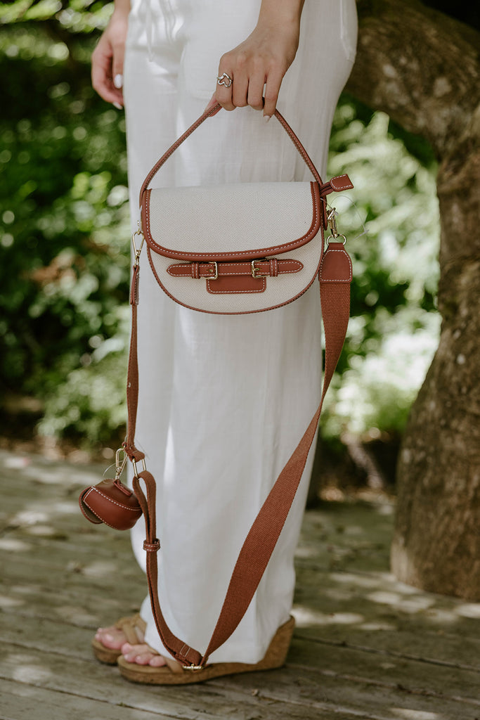 The Two-Tone Bag - Tan