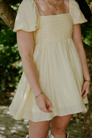 Embroidered Long Sleeve Shirt - Yellow