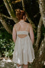 Striped Sun Dress - Taupe