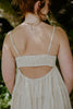 Striped Sun Dress - Taupe