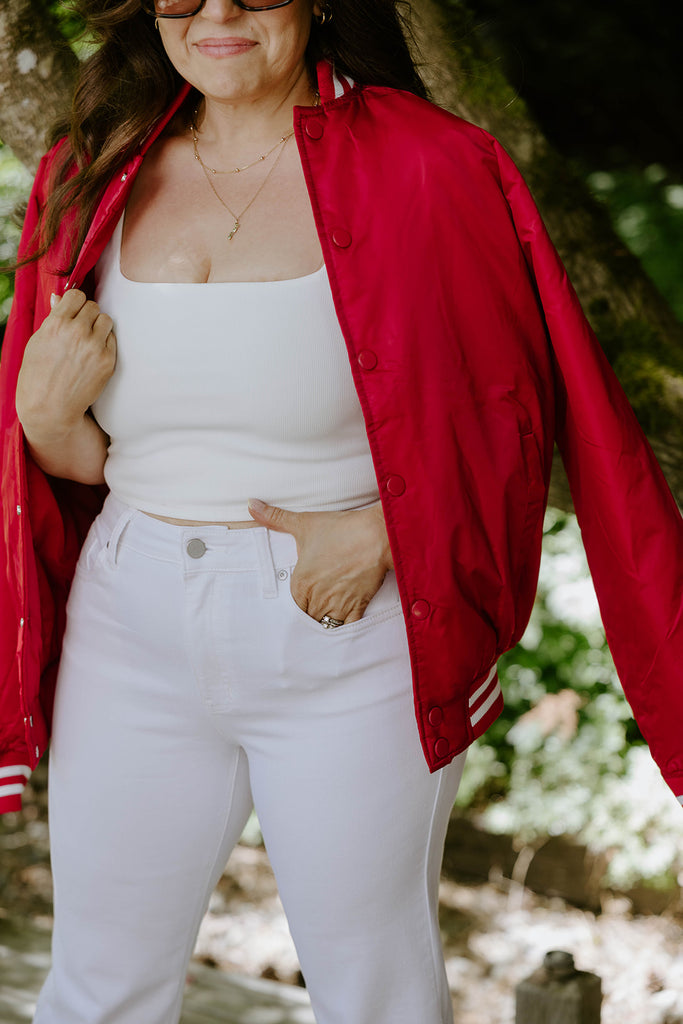 Bomber Jacket with Custom Name