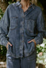 Chambray/Tencel Button Up Shirt