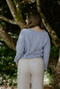 Lightweight Button Up Cardigan - Sky Blue