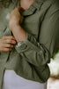Classic Linen Button up - Olive