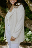 The Elevated Linen Blazer - Oatmeal