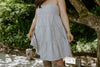 Striped Sun Dress - Sky Blue