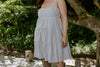 Striped Sun Dress - Sky Blue