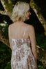 Printed Midi Dress - Sand