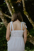 Striped Smocked Maxi - Blue