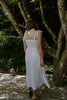 Striped Smocked Maxi - Blue