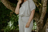 Top & Flowy Pant Casual Set - Sage