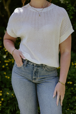 Sleeveless Striped Smocked Shirt - Navy