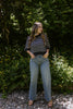 Boxy Striped Knit - Navy