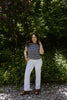 Casual Striped Shirt - Navy
