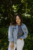 Oversized Washed Denim Jacket