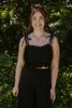 Casual Top and Pant Set - Black