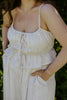 Linen Ruched Top & Flowy Pant Set - Oat