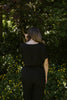 Top & Flowy Pant Casual Set - Black