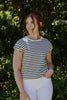 Casual Striped Shirt - Black