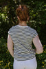 Casual Striped Shirt - Black