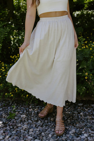 Crochet Knit Short Sleeve Sweater - White