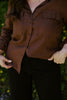Classic Linen Button Up - Chocolate