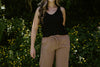 Lightweight Knit Tank - Black