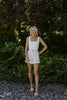 Linen Shorts with Pockets - Oat