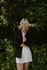 Classic Linen Button Up - Black