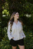 Classic Linen Button Up - Natural
