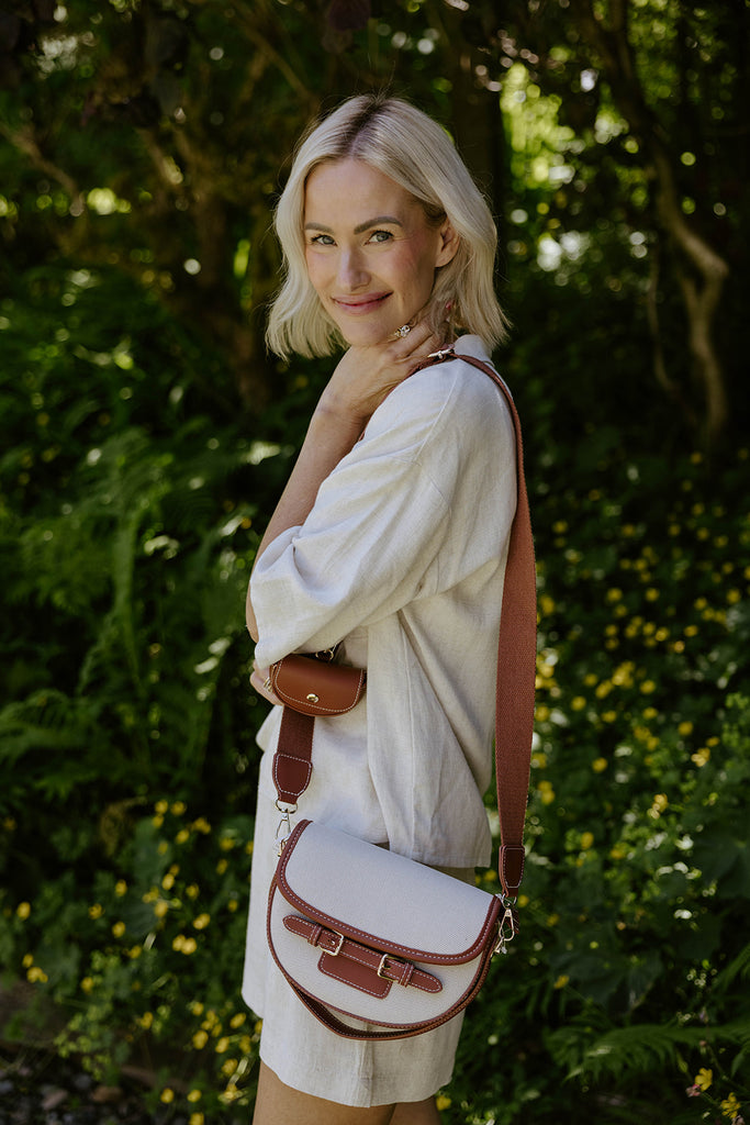 The Two-Tone Bag - Tan