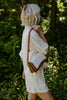 Canvas Shoulder Bag - Tan