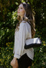 Canvas Shoulder Bag - Black