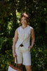 Linen Vest & Shorts Set - Oatmeal