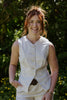 Linen Vest & Shorts Set - Oatmeal