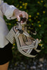 Woven Block Heel Sandal - Black