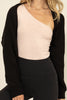 The Cropped Ballet Shrug - Black