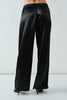 Satin Tux Pant - Black