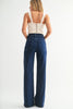 Palazzo Long Jean - Dark Denim