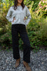 High Rise Wide Leg - Black