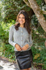 Cable Knit Cardigan - Grey