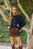 Saddle Up Cardigan - Navy