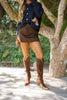 Saddle Up Cardigan - Navy