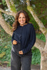 Lightweight Button Up Cardigan - Navy