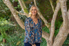 Paisley Print Vneck - Multi-Coloured