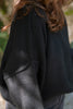 Classic Exposed Seam Sweater - Black
